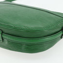 LOUIS VUITTON Epi Jeune Fille MM Shoulder Bag Green M52154 LV Auth ep14366A-16