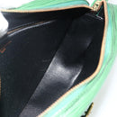 LOUIS VUITTON Epi Jeune Fille MM Shoulder Bag Green M52154 LV Auth ep14366A-20