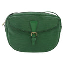 LOUIS VUITTON Epi Jeune Fille MM Shoulder Bag Green M52154 LV Auth ep14366A-13