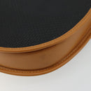 SAINT LAURENT Shoulder Bag PVC Canvas Black Gold Auth ep14368A-15