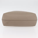 FENDI Tote Bag Leather Gray Silver 8BH348 Auth ep14374A-9