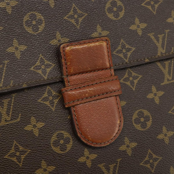 LOUIS VUITTON Monogram Posh Ministor Briefcase M53445 LV Auth ep14375