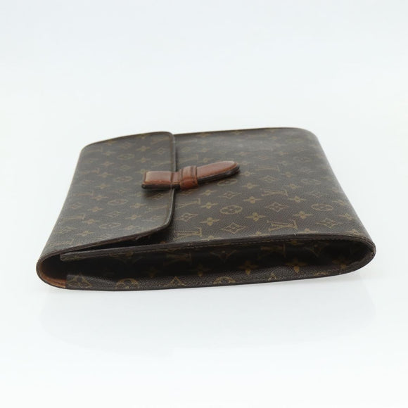 LOUIS VUITTON Monogram Posh Ministor Briefcase M53445 LV Auth ep14375