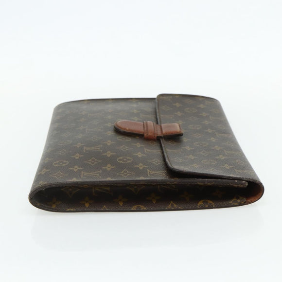 LOUIS VUITTON Monogram Posh Ministor Briefcase M53445 LV Auth ep14375
