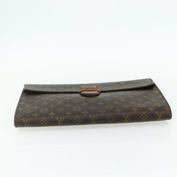 LOUIS VUITTON Monogram Posh Ministor Briefcase M53445 LV Auth ep14375