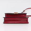 LOUIS VUITTON Vernis Monceau BB Bag 2way Rose Andian M91579 LV Auth ep14379A-6