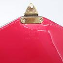 LOUIS VUITTON Vernis Monceau BB Bag 2way Rose Andian M91579 LV Auth ep14379A-9