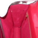 LOUIS VUITTON Vernis Monceau BB Bag 2way Rose Andian M91579 LV Auth ep14379A-24