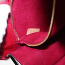 LOUIS VUITTON Vernis Monceau BB Bag 2way Rose Andian M91579 LV Auth ep14379A-11