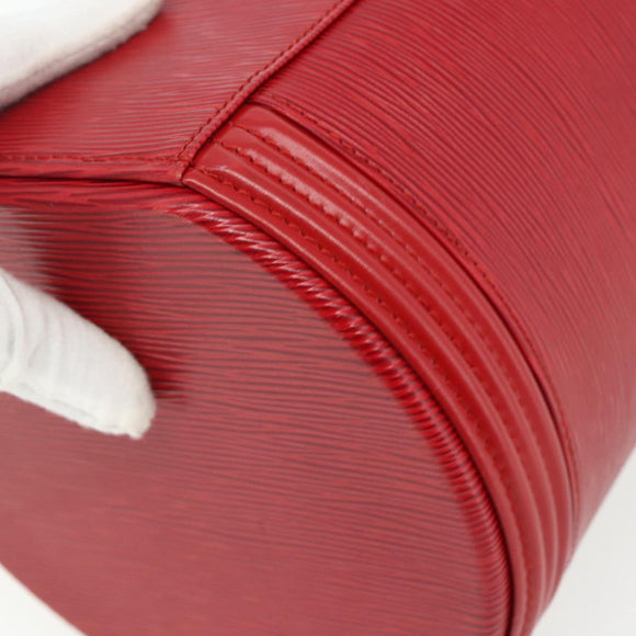 LOUIS VUITTON Epi Cannes Hand Bag Red M48037 LV Auth ep14383A