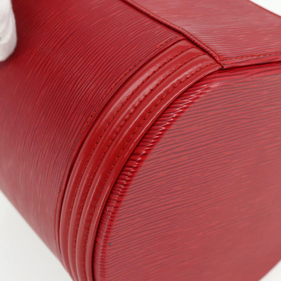 LOUIS VUITTON Epi Cannes Hand Bag Red M48037 LV Auth ep14383A