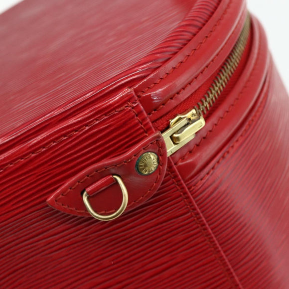 LOUIS VUITTON Epi Cannes Hand Bag Red M48037 LV Auth ep14383A