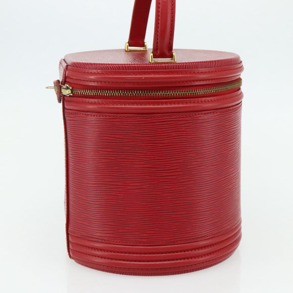 LOUIS VUITTON Epi Cannes Hand Bag Red M48037 LV Auth ep14383A