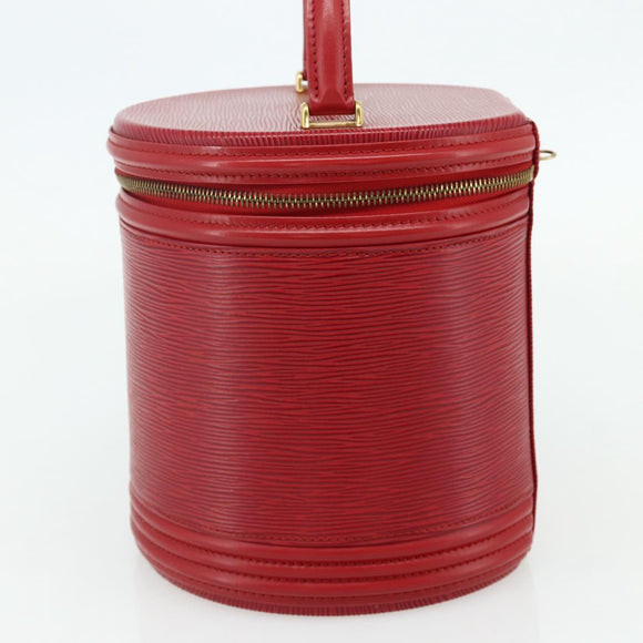 LOUIS VUITTON Epi Cannes Hand Bag Red M48037 LV Auth ep14383A