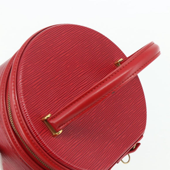 LOUIS VUITTON Epi Cannes Hand Bag Red M48037 LV Auth ep14383A