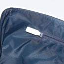 Christian Dior Trotter Canvas Tote Bag PVC Blue Silver Auth ep14386-20