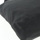 PRADA Hand Bag Nylon 2way Black Silver Auth ep14390A-19