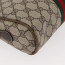 GUCCI GG Supreme Web Sherry Line Bag PVC Beige Gold 010 378 Auth ep14400-16