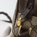 GUCCI GG Supreme Web Sherry Line Bag PVC Beige Gold 010 378 Auth ep14400-9