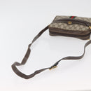 GUCCI GG Supreme Web Sherry Line Bag PVC Beige Gold 010 378 Auth ep14400-7