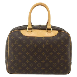 LOUIS VUITTON Monogram Deauville Hand Bag M47270 LV Auth ep14407A - 0
