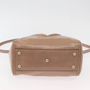 GUCCI Soho Hand Bag Leather 2way Beige Gold 336751 Auth ep14410A-5