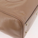 GUCCI Soho Hand Bag Leather 2way Beige Gold 336751 Auth ep14410A-9