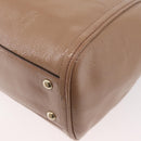 GUCCI Soho Hand Bag Leather 2way Beige Gold 336751 Auth ep14410A-16