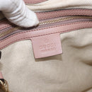 GUCCI Soho Hand Bag Leather 2way Beige Gold 336751 Auth ep14410A-19