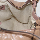 GUCCI Soho Hand Bag Leather 2way Beige Gold 336751 Auth ep14410A-20