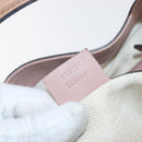 GUCCI Soho Hand Bag Leather 2way Beige Gold 336751 Auth ep14410A-12