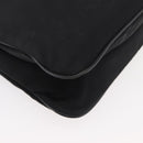 PRADA Shoulder Bag Nylon Black Silver Auth ep14418A-9