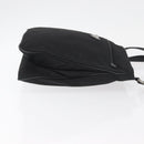 PRADA Shoulder Bag Nylon Black Silver Auth ep14418A-3