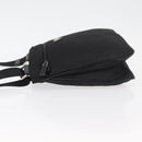 PRADA Shoulder Bag Nylon Black Silver Auth ep14418A-4