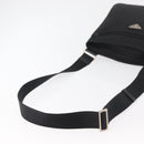 PRADA Shoulder Bag Nylon Black Silver Auth ep14418A-7
