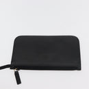 GUCCI Bamboo Shoulder Bag Leather Black Gold 001 2058 1880 0 Auth ep14420-19