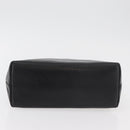 GUCCI Bamboo Shoulder Bag Leather Black Gold 001 2058 1880 0 Auth ep14420-5