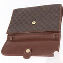 GUCCI GG Supreme Shoulder Bag PVC Brown Gold 004 49 0195 Auth ep14421-8