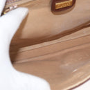 GUCCI GG Supreme Shoulder Bag PVC Brown Gold 004 49 0195 Auth ep14421-9