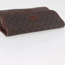GUCCI GG Supreme Shoulder Bag PVC Brown Gold 004 49 0195 Auth ep14421-5