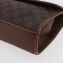 GUCCI GG Supreme Shoulder Bag PVC Brown Gold 004 49 0195 Auth ep14421-14