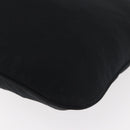 FENDI Shoulder Bag Nylon Black Silver Auth ep14422-16