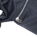 FENDI Shoulder Bag Nylon Black Silver Auth ep14422-20