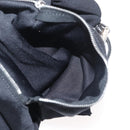 FENDI Shoulder Bag Nylon Black Silver Auth ep14422-21