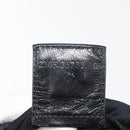 FENDI Shoulder Bag Nylon Black Silver Auth ep14422-12