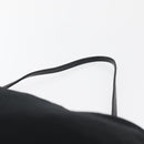 FENDI Shoulder Bag Nylon Black Silver Auth ep14422-8
