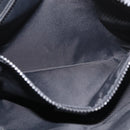 GUCCI GG Supreme Shoulder Bag PVC Black Silver 162904 Auth ep14425-23