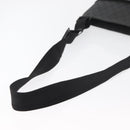 GUCCI GG Supreme Shoulder Bag PVC Black Silver 162904 Auth ep14425-8