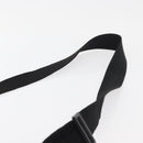 GUCCI GG Supreme Shoulder Bag PVC Black Silver 162904 Auth ep14425-14