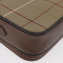 Burberrys Nova Check Shoulder Bag Canvas Beige Gold Auth ep14427A-15